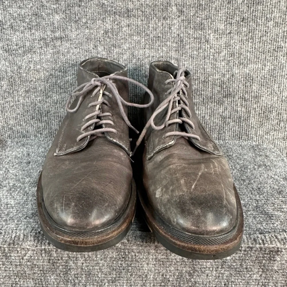 Cole Haan Mens 8.5M Leather Chukka Boots Lace Up C22852 G16